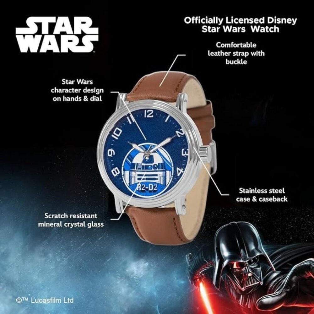 NWT - Star Wars Adult Vintage Analog Quartz Watch - Picture 16 of 16
